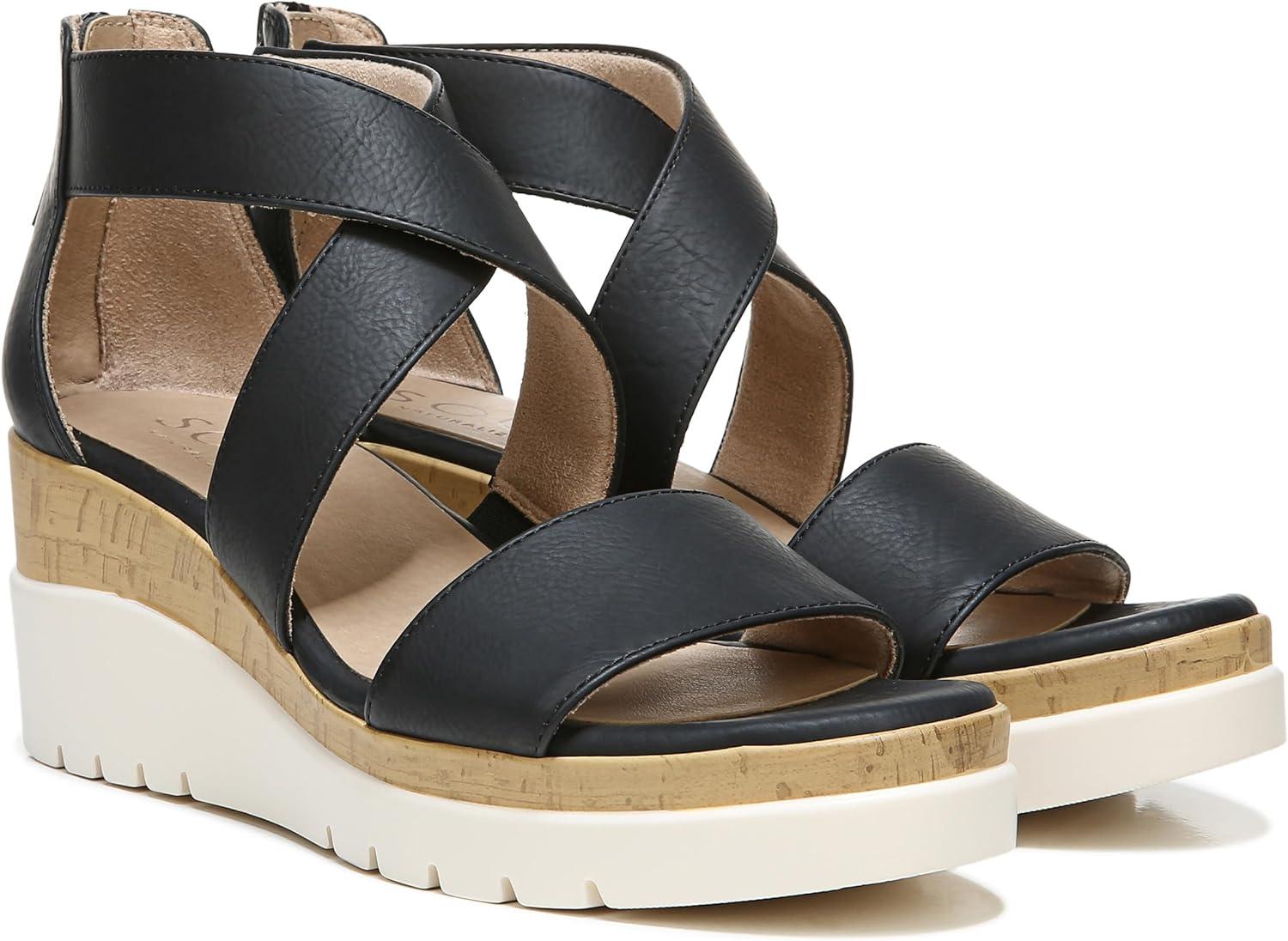 imageNaturalizer Womens Soul Goodtimes Wedge SandalBlack