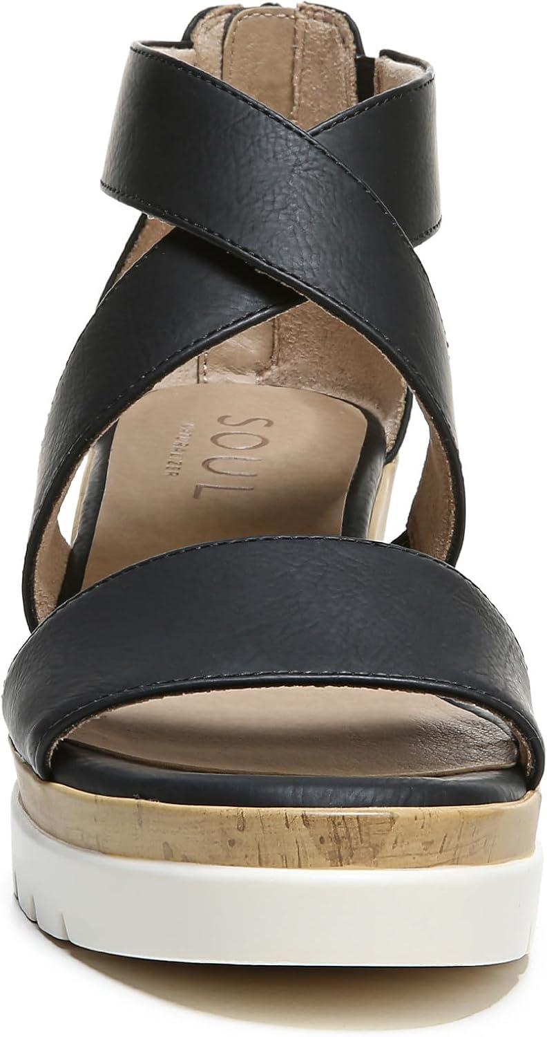 imageNaturalizer Womens Soul Goodtimes Wedge SandalBlack