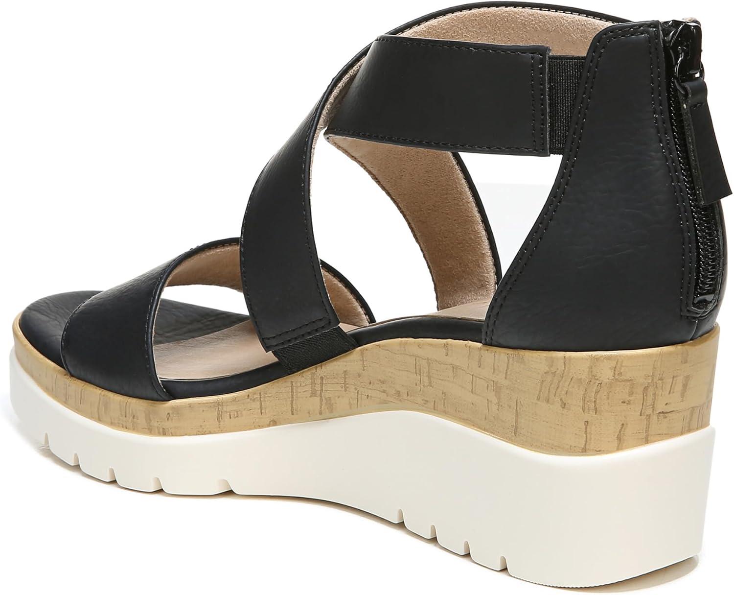 imageNaturalizer Womens Soul Goodtimes Wedge SandalBlack