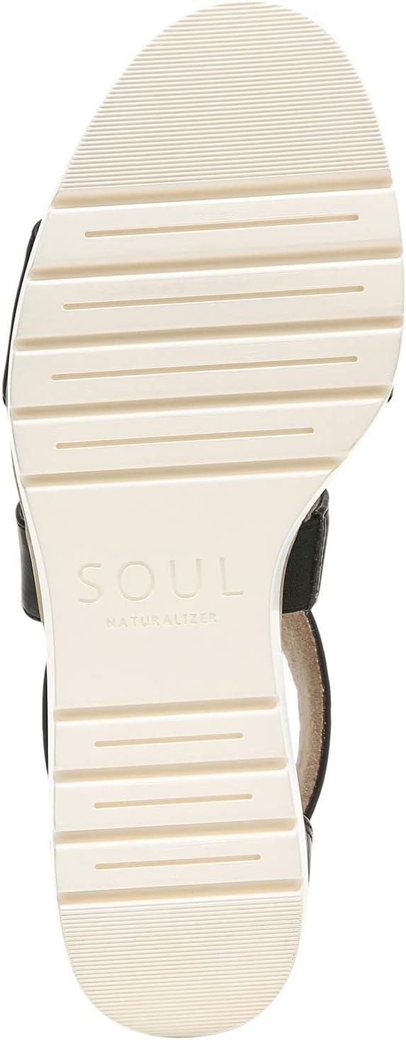 imageNaturalizer Womens Soul Goodtimes Wedge SandalBlack Synthetic