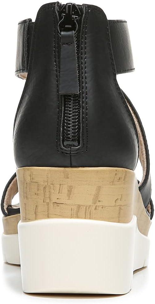 imageNaturalizer Womens Soul Goodtimes Wedge SandalBlack Synthetic