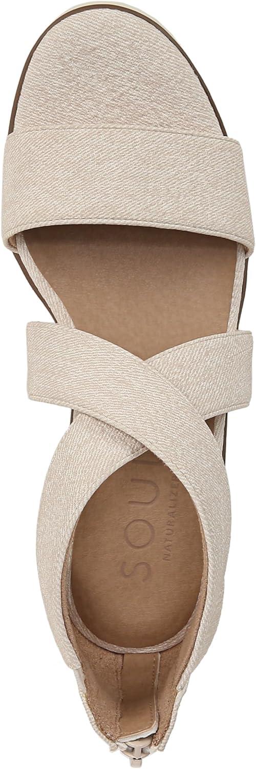 imageNaturalizer Womens Soul Goodtimes Wedge SandalLight Sand Tan