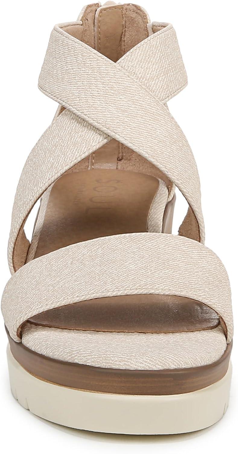 imageNaturalizer Womens Soul Goodtimes Wedge SandalLight Sand Tan