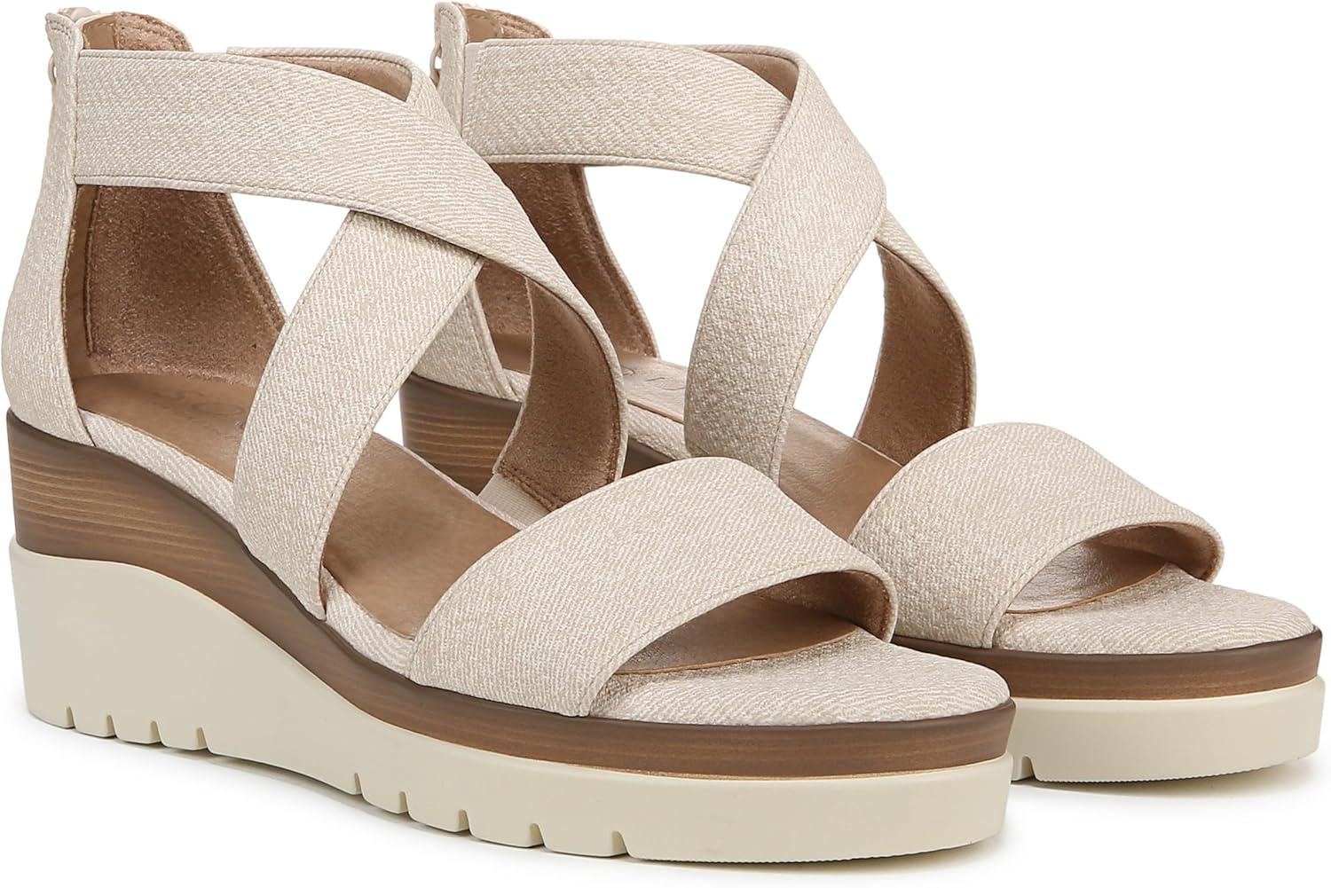 imageNaturalizer Womens Soul Goodtimes Wedge SandalLight Sand Tan