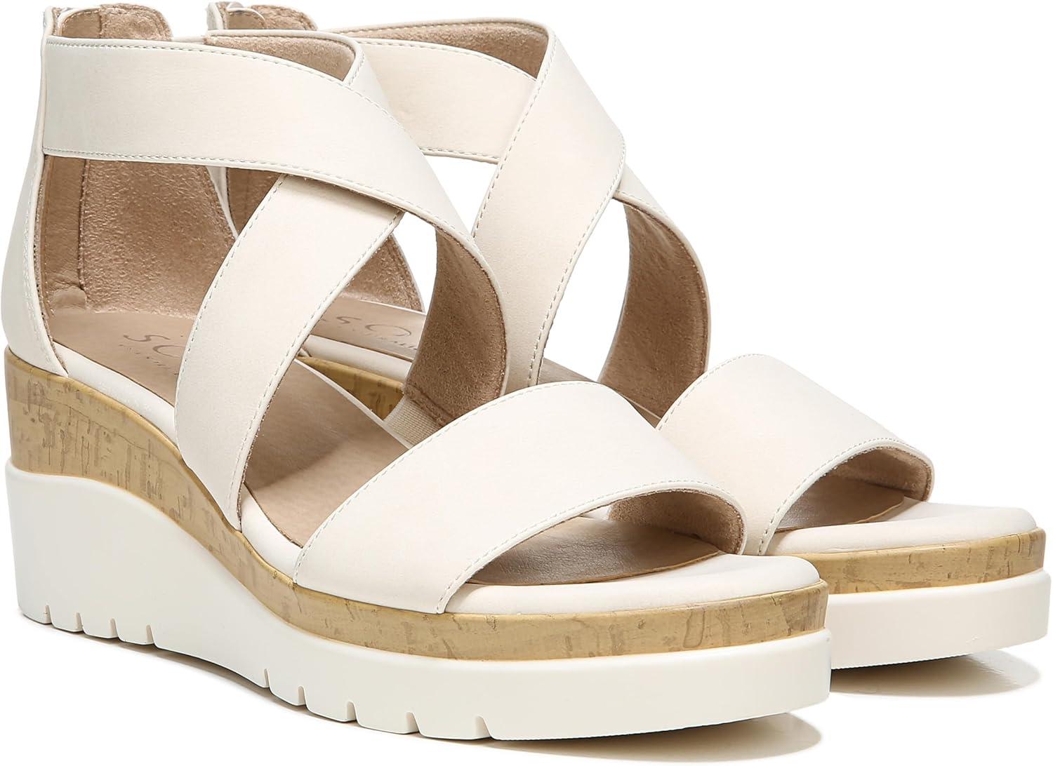 imageNaturalizer Womens Soul Goodtimes Wedge SandalPorcelain