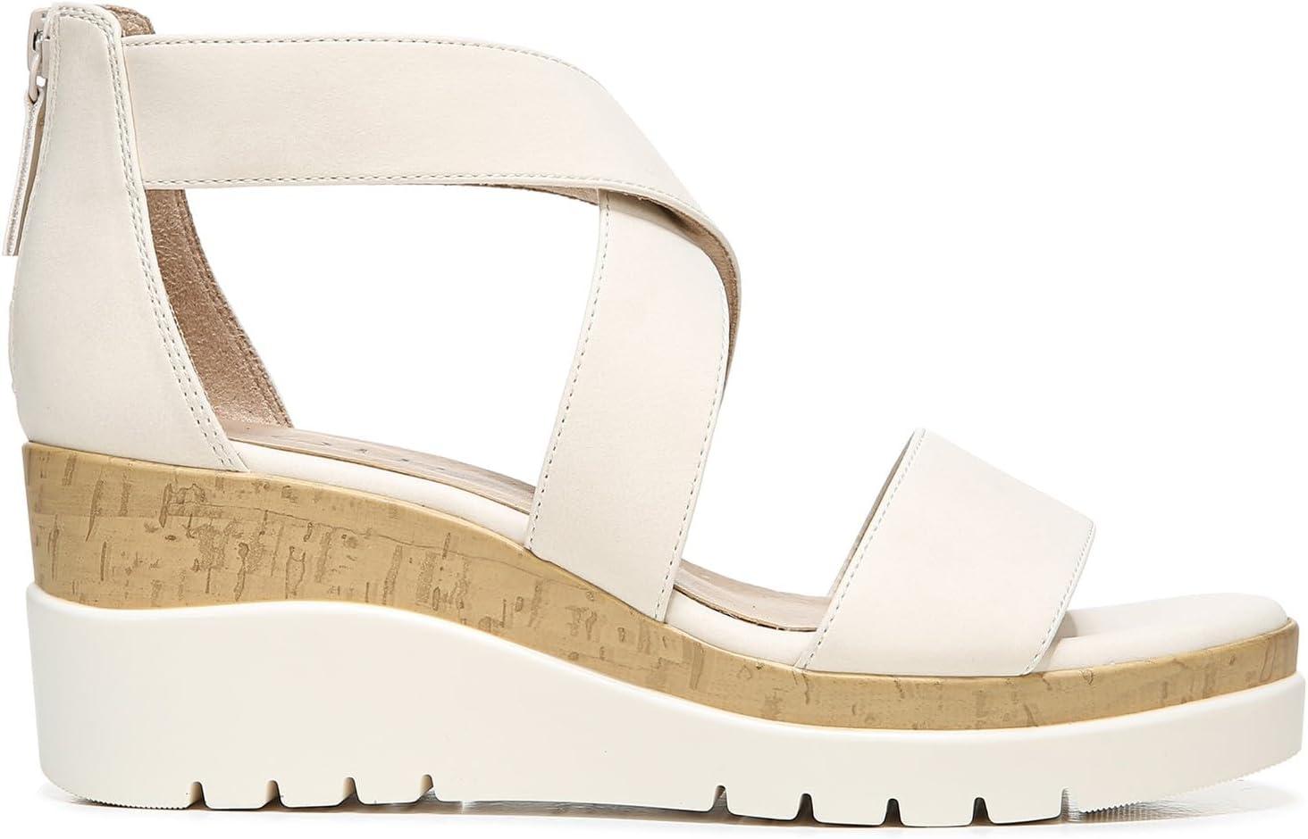 imageNaturalizer Womens Soul Goodtimes Wedge SandalPorcelain Beige Synthetic