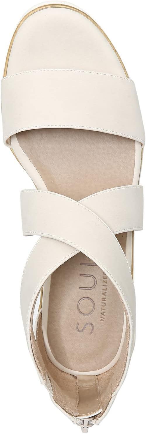 imageNaturalizer Womens Soul Goodtimes Wedge SandalPorcelain Beige Synthetic