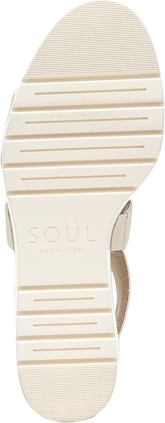 imageNaturalizer Womens Soul Goodtimes Wedge SandalPorcelain Beige Synthetic