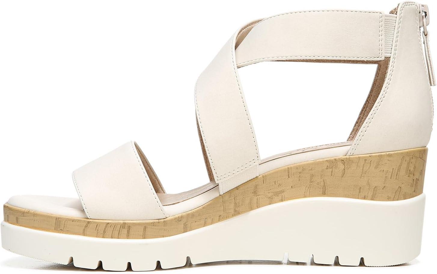 imageNaturalizer Womens Soul Goodtimes Wedge SandalPorcelain Beige Synthetic