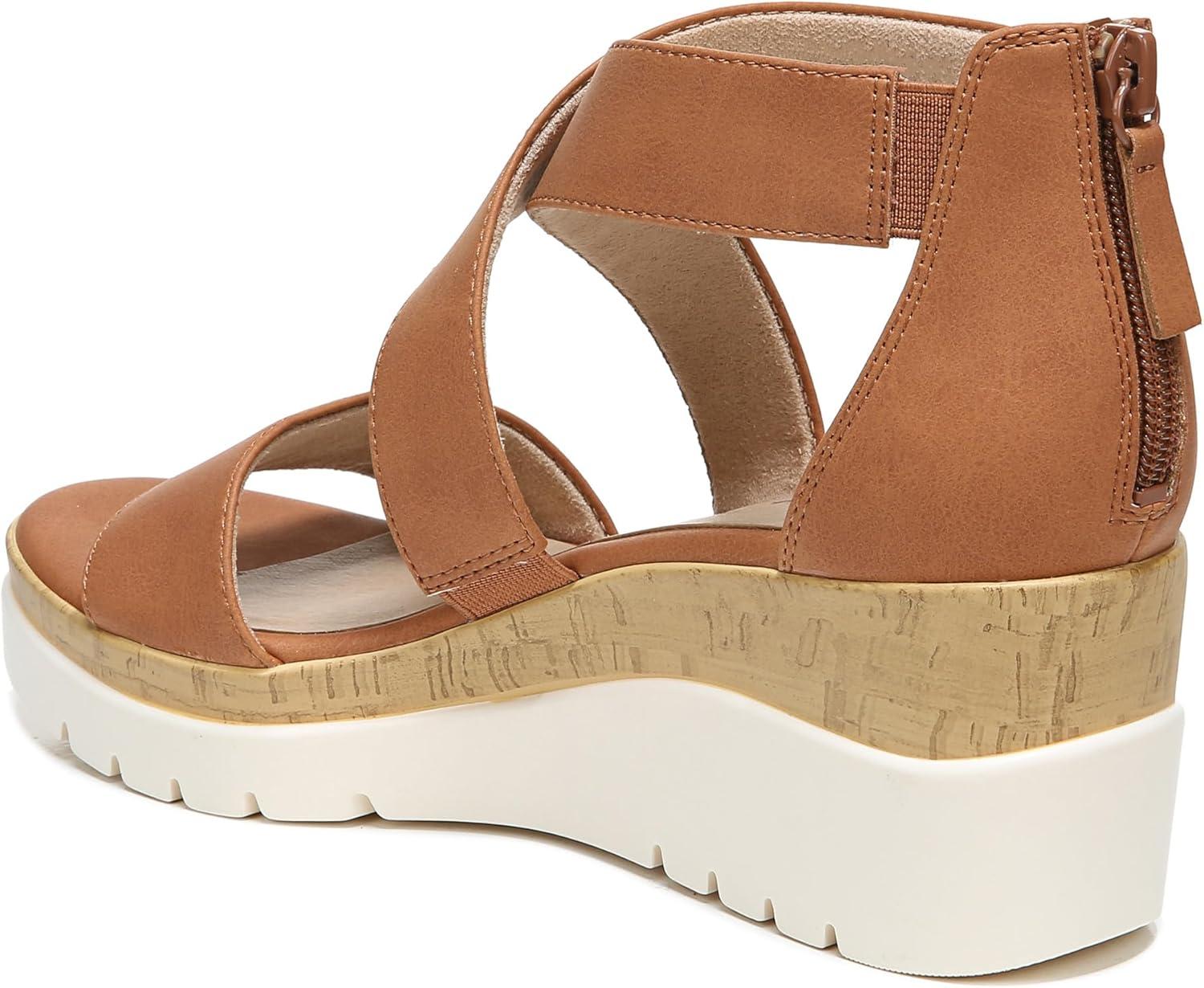 imageNaturalizer Womens Soul Goodtimes Wedge SandalToffee Brown Synthetic