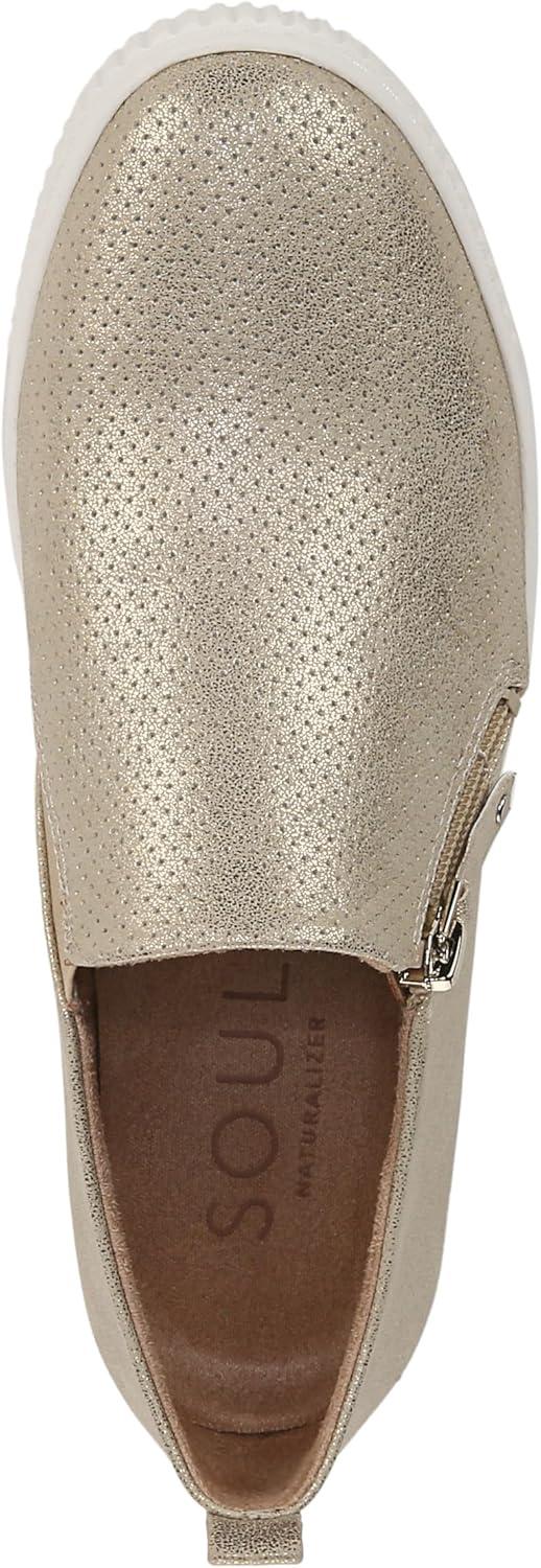 imageNaturalizer Womens Soul Turner SlipOnSoft Gold Metallic
