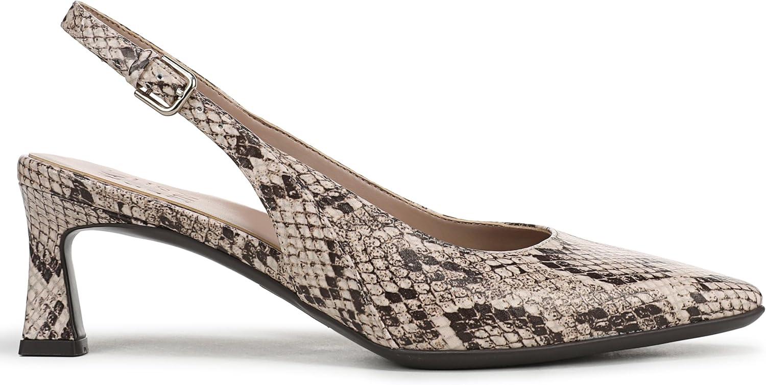 imageNaturalizer Womens TansyBeige Snake Print Faux Leather