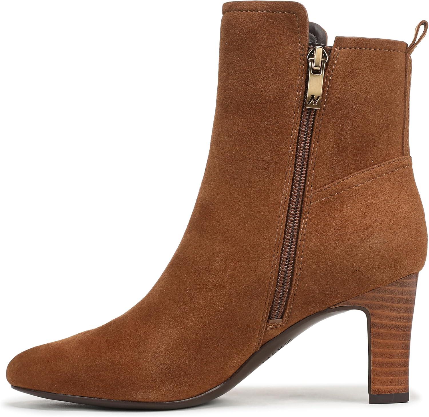 imageNaturalizer Womens Yoyo Ankle BootDark Chestnut Brown Suede