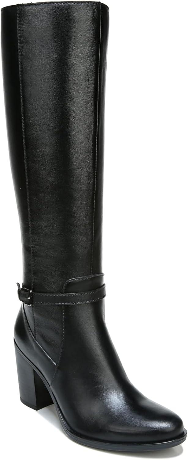 imageNaturalizer womens Kalina Knee High Tall BootsKnee High BootBlack Leather