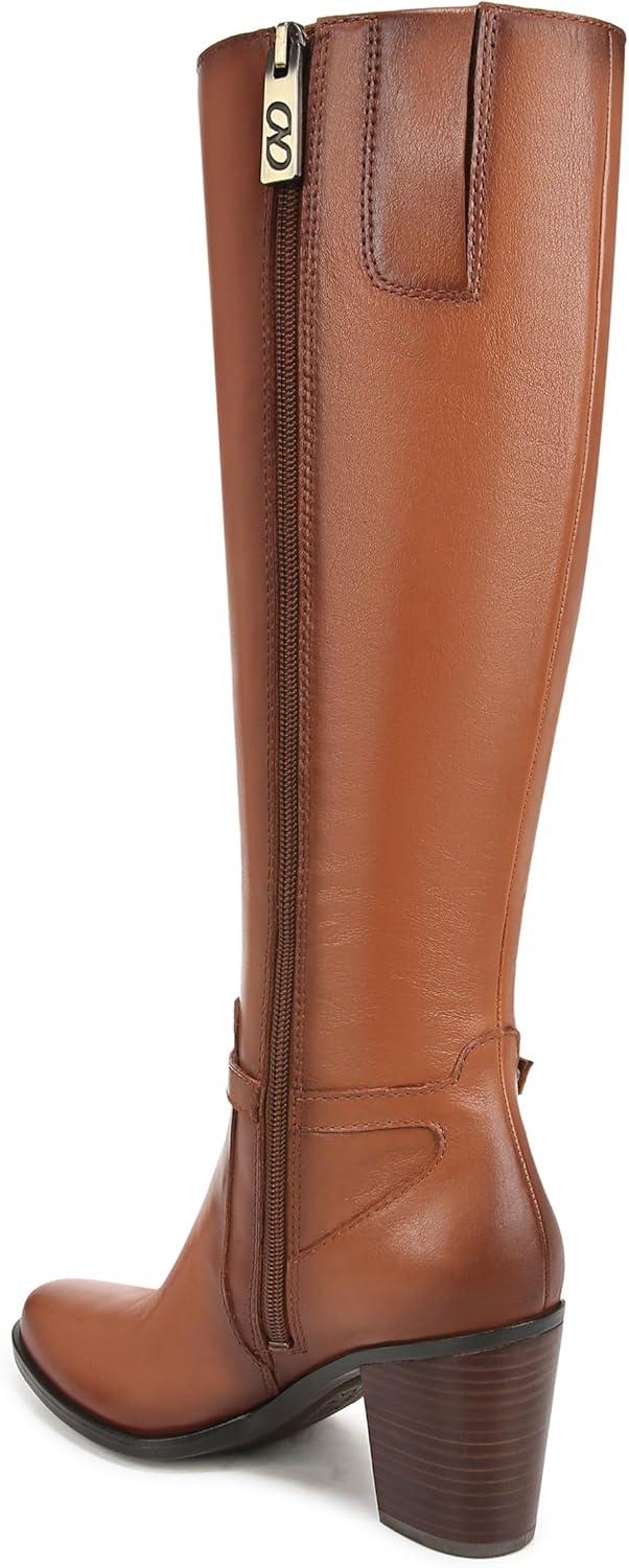 imageNaturalizer womens Kalina Knee High Tall BootsKnee High BootCider Spice Brown Leather Narrow Calf