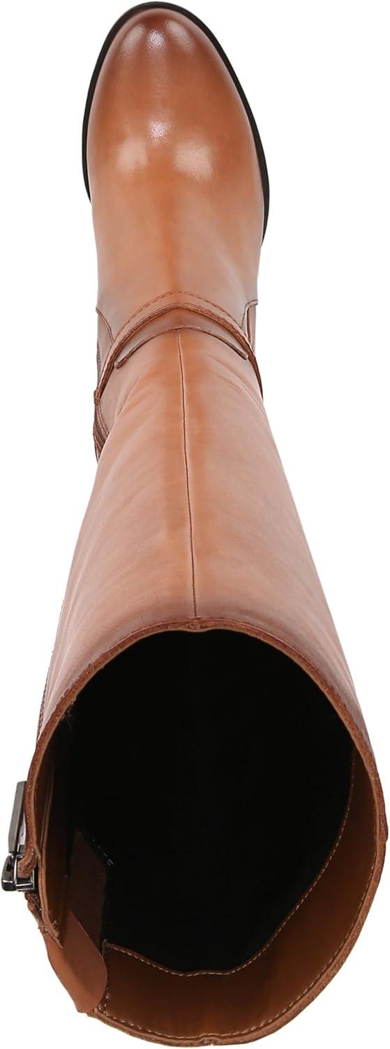 imageNaturalizer womens Kalina Knee High Tall BootsKnee High BootCider Spice Brown Leather Wide Calf