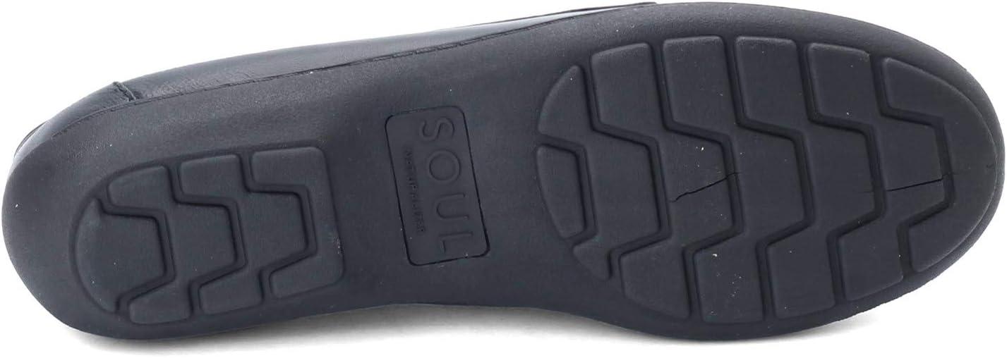 imageSOUL Naturalizer Womens Kacy Slip On Memory Foam Arch Support LoaferBlack Leather