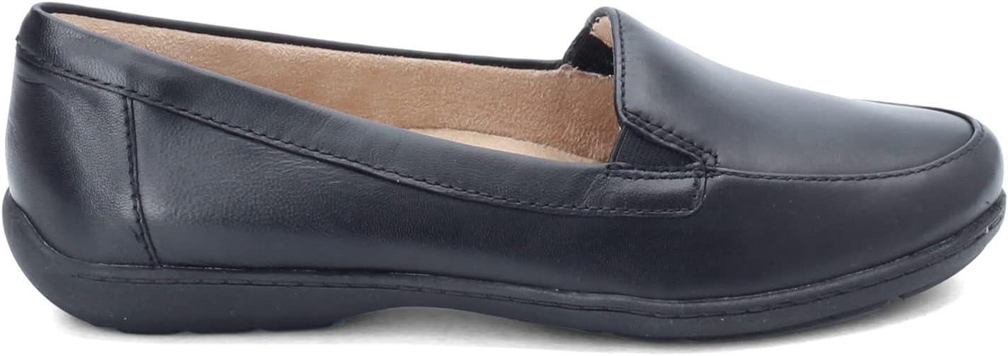 imageSOUL Naturalizer Womens Kacy Slip On Memory Foam Arch Support LoaferBlack Leather