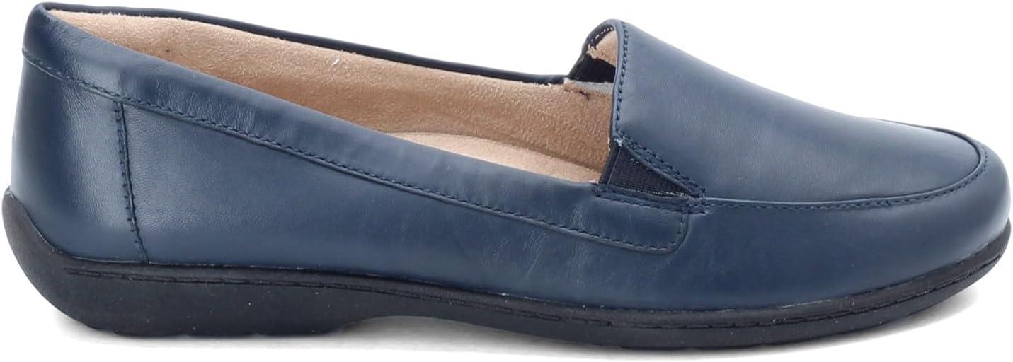 imageSOUL Naturalizer Womens Kacy Slip On Memory Foam Arch Support LoaferNavy Leather