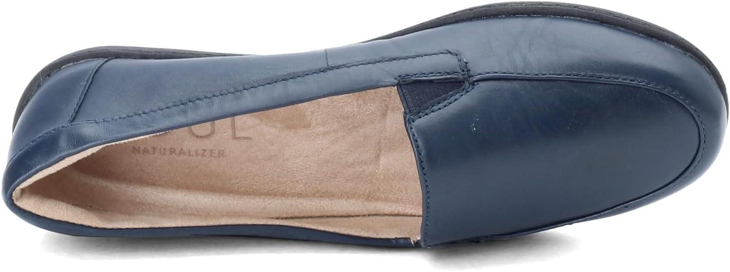 imageSOUL Naturalizer Womens Kacy Slip On Memory Foam Arch Support LoaferNavy Leather
