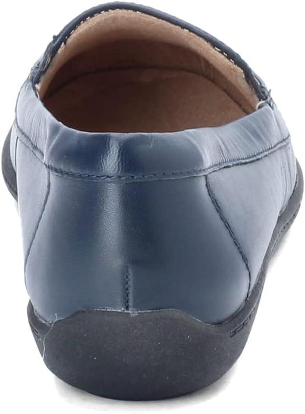 imageSOUL Naturalizer Womens Kacy Slip On Memory Foam Arch Support LoaferNavy Leather