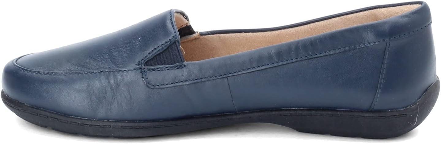 imageSOUL Naturalizer Womens Kacy Slip On Memory Foam Arch Support LoaferNavy Leather