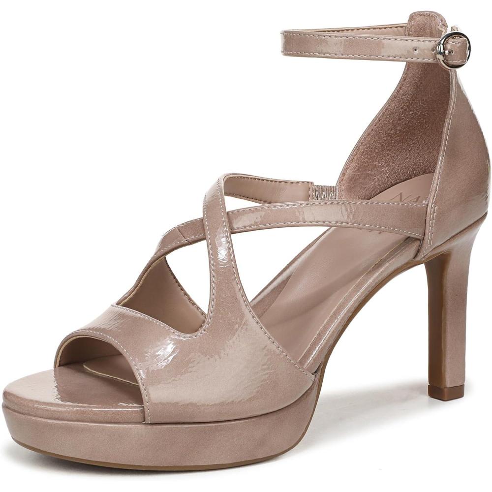 imageNaturalizer Womens Alicia Heeled SandalWarm Taupe Tan