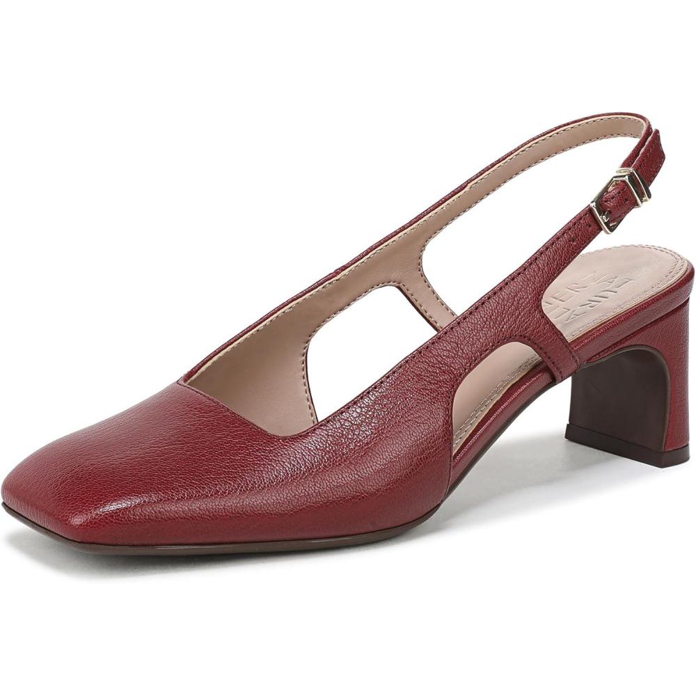 imageNaturalizer Womens CarmenCranberry Red Leather
