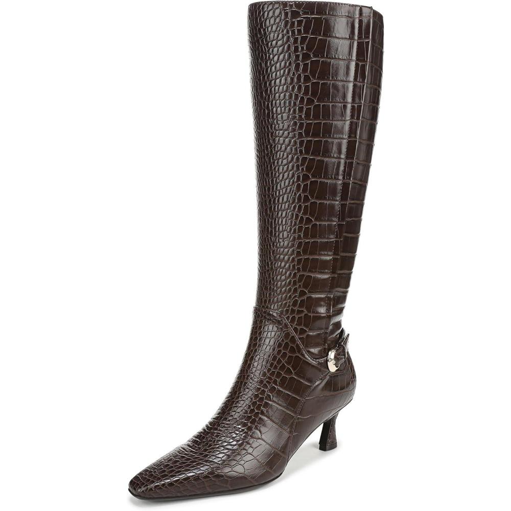 imageNaturalizer Womens Eartha Knee High BootChocolate Bar Croco