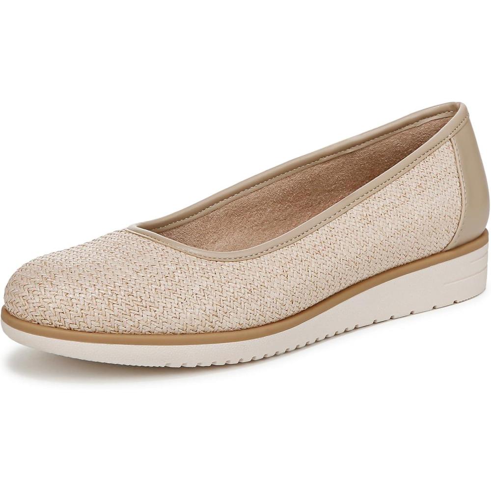 imageNaturalizer Womens Idea Slip on Ballet FlatCoastal Tan Fabric