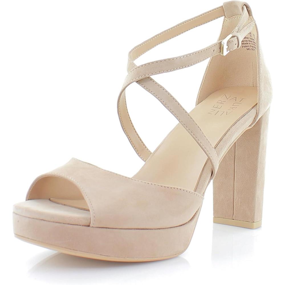 imageNaturalizer Womens Melody Heeled SandalTaupe Beige Suede