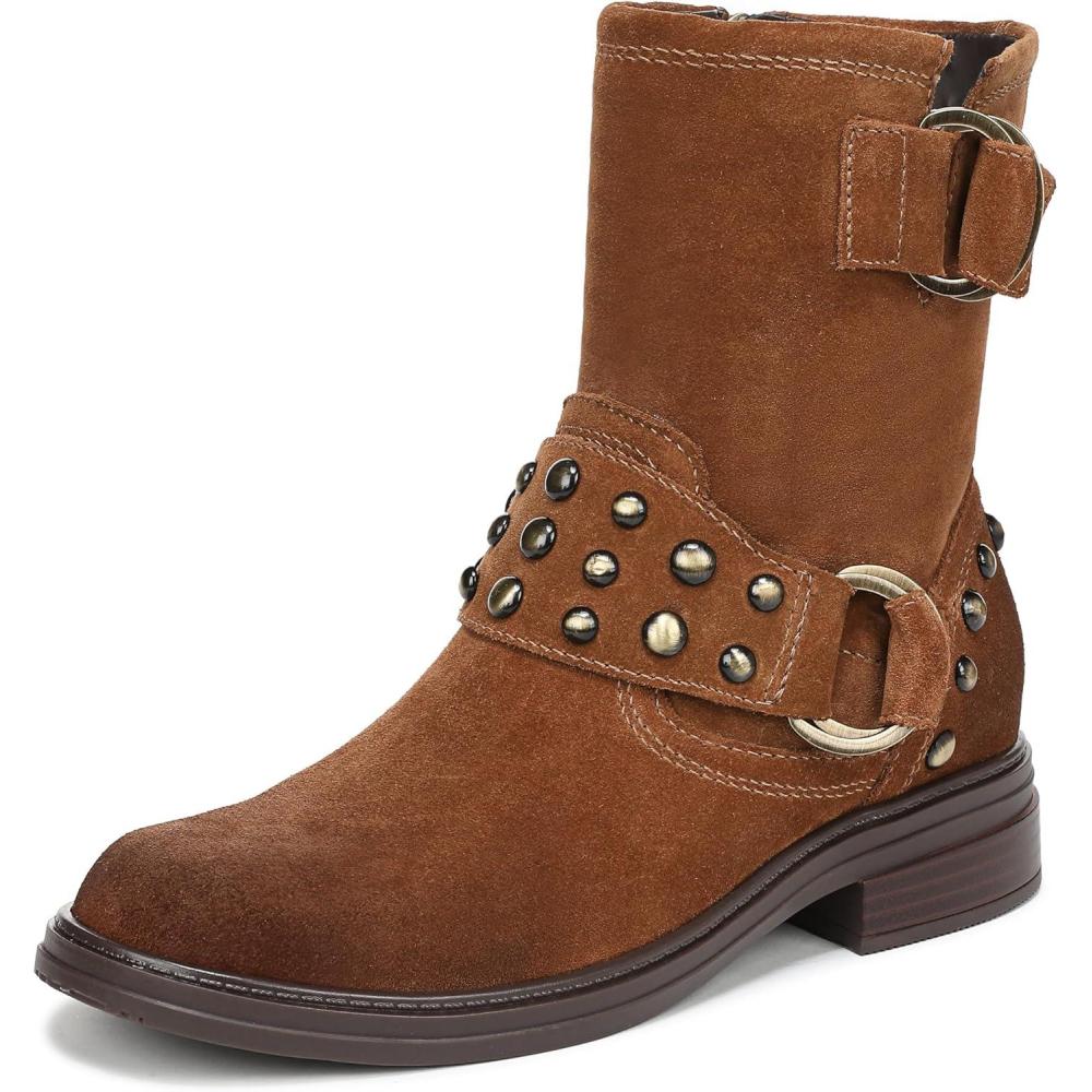 imageNaturalizer Womens Optimus Fashion BootDark Chestnut Brown Stud Suede