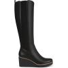 imageNaturalizer Soul Womens Adrian Wedge Tall BootBlack Smooth