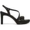 imageNaturalizer Womens Abby Heeled SandalBlack Satin