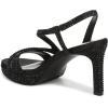 imageNaturalizer Womens Abby Heeled SandalBlack Satin
