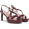 imageNaturalizer Womens Abby Heeled SandalCranberry Patent Faux Leather