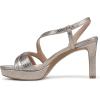 imageNaturalizer Womens Abby Heeled SandalPewter Snake Faux Leather