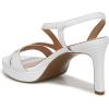 imageNaturalizer Womens Abby Heeled SandalWhite Smooth