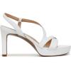 imageNaturalizer Womens Abby Heeled SandalWhite Smooth