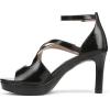 imageNaturalizer Womens Alicia Heeled SandalBlack Faux Leather