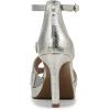 imageNaturalizer Womens Alicia Heeled SandalSilver Sand Faux Leather