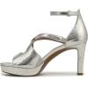 imageNaturalizer Womens Alicia Heeled SandalSilver Sand Faux Leather