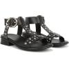 imageNaturalizer Womens Brandy Flat SandalBlack Studded Leather