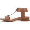 imageNaturalizer Womens Brandy Flat SandalEnglish Tea Brown Leather