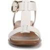 imageNaturalizer Womens Brandy Flat SandalWarm White Leather