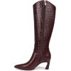 imageNaturalizer Womens Emily Knee High BootCranberry Red Croco Leather