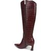 imageNaturalizer Womens Emily Knee High BootCranberry Red Croco Leather