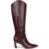imageNaturalizer Womens Emily Knee High BootCranberry Red Croco Leather