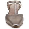 imageNaturalizer Womens Gem PumpPatina Pewter Leather