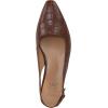 imageNaturalizer Womens Ginger Snip Toe Slingbacks PumpBrown Croco